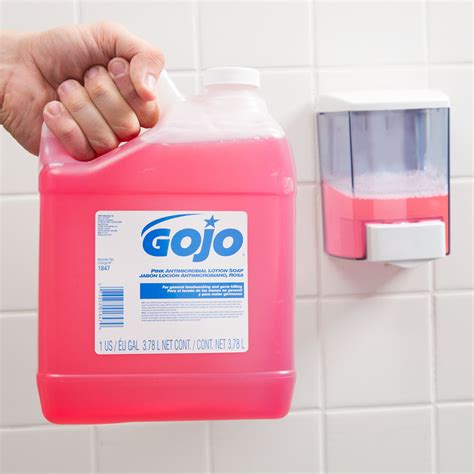 Gojo® 1847 04 1 Gallon Pink Floral Antimicrobial Lotion Hand Soap With Pcmx