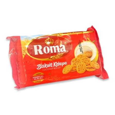 Jual Roma Biskuit Kelapa 1 Pack 300gr Shopee Indonesia