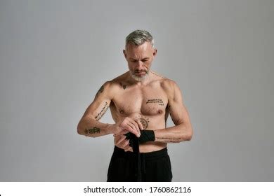 Middle Aged Naked Man Images Stock Photos Vectors Shutterstock