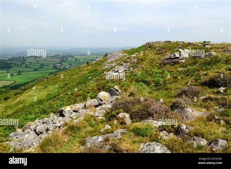 Garn goch iron age hill fort hi-res stock photography and images - Alamy