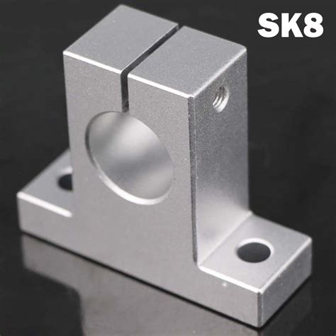 LIKEM Sk8 10 12 13 16 20 Bearing Aluminum Cnc Linear Rail Shaft Guide