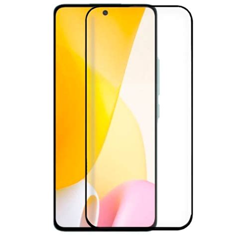 Cool Protector Pantalla Cristal Templado Full 3D Negro Para Xiaomi 12