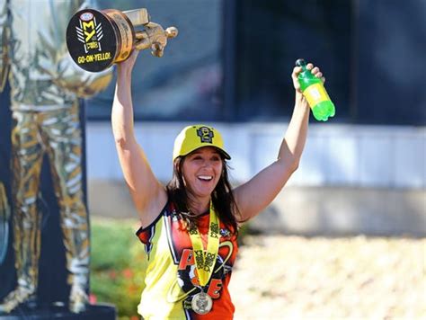 Nhra S Angelle Sampey Takes Most Important Ride Of Her Life