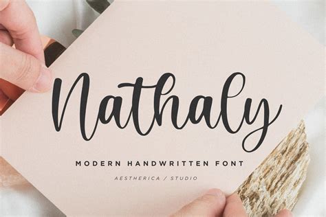 Nathaly Font Fonts Hut