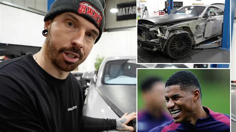 I bought Man Utd star Marcus Rashford's wrecked Rolls-Royce for £184k ...