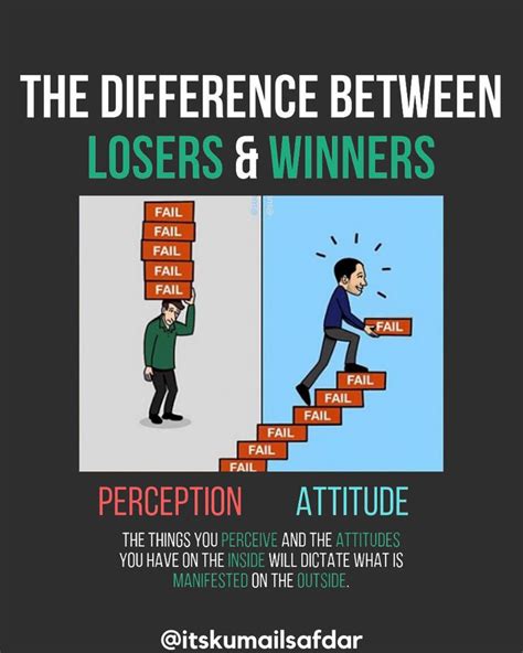 the differences between losers and winners are depicted in this cartoon, which depicts an image of