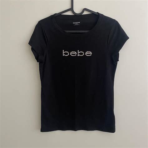 Bebe T-shirt Bebe Top Size M Y2k - Depop