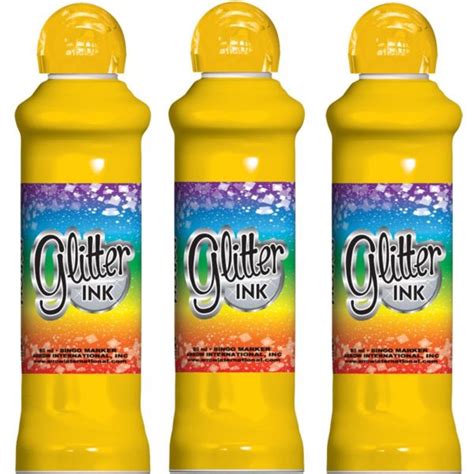 Glitter Ink 80ml Gold Bingo Daubers - 12PK - Doolins