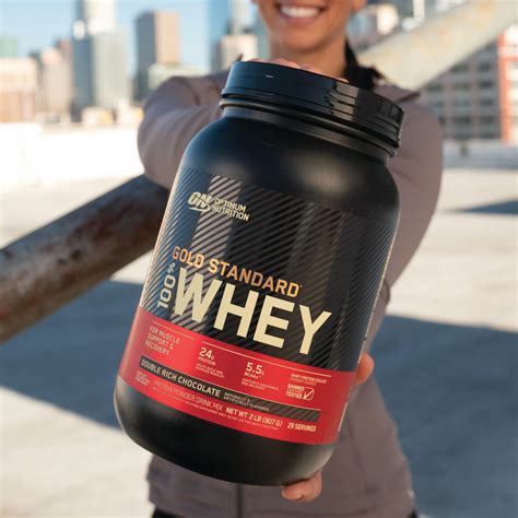 optimum nutrition gold standard  whey protein powder romac