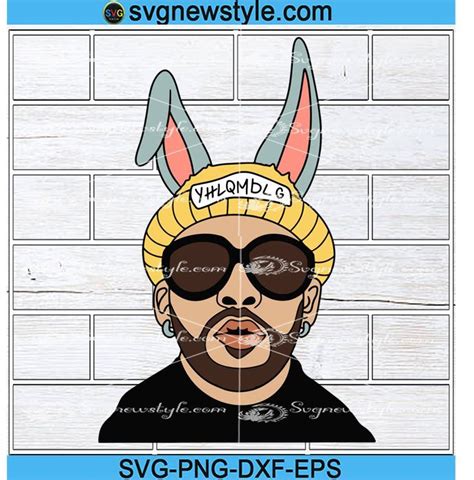 Bad Bunny Svg Bad Boy Svg Bad Bunny Logo Svg Png Dxf Eps Cricut