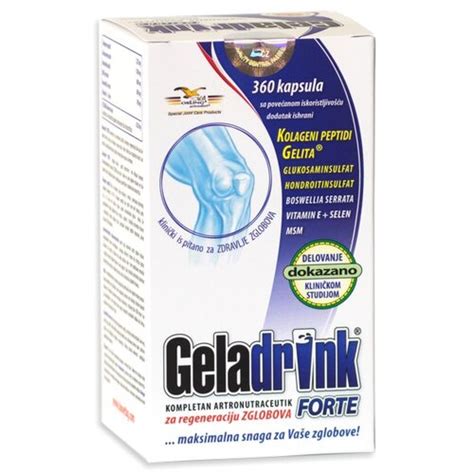 Geladrink forte 360 kapsula | ePonuda.com