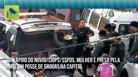 Apoio Do Nuvid Ciops Sspds Mulher Presa Pela Pmce Em Posse De