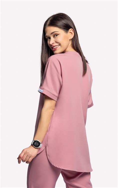 Komplet Medyczny Damski Scrubs Comfort Bluza Mia I Spodnie Standard Fit