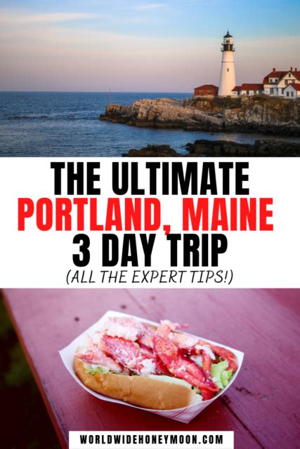 3 Days In Portland Maine Your Guide To The Perfect Weekend In