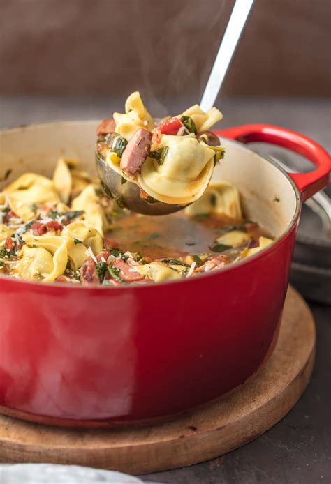 Sopa Doce De Tortellini De Lingui A Italiana