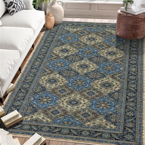 Caromio Area Rug X Vintage Living Room Rug Oriental Distressed