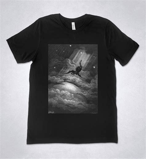 Gustave Dore T Shirt Gustave Dore Illustration John Milton Paradise