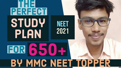 The Perfect Study Plan For 650 In Neet By Madras Medical College Neet