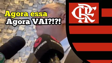 E AGORA Marcos Braz Fala Que Todos Comemoraram O Fla Flu Na Copa Do