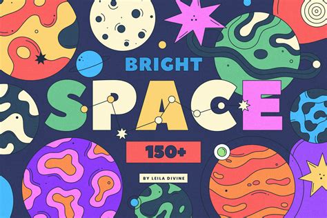 Bright Space - Clipart Collection | Creative Market