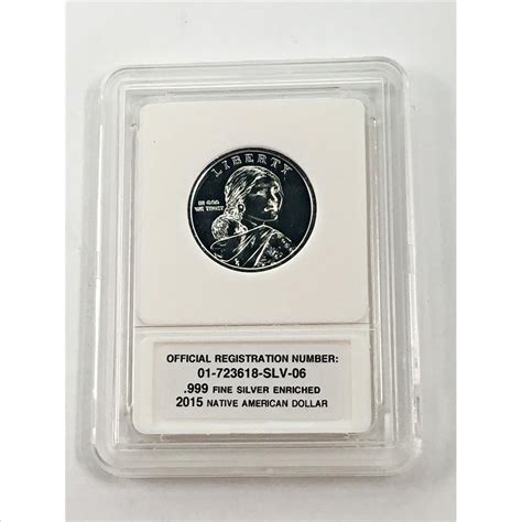 2015 Silver Layered Native American Mohawk Ironworkers Commemorative