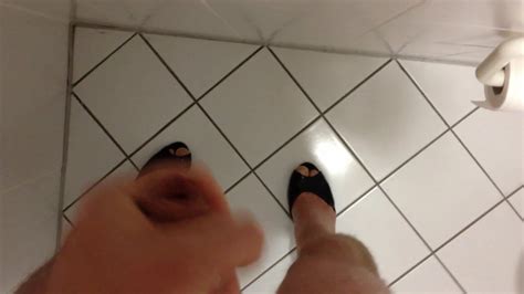 Wearing High Heels Mules And Cum Against The Wall Gay Crossdresser Porn XHamster