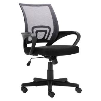 CLP Fauteuil De Bureau Genius En Maille Gris Achat Prix Fnac