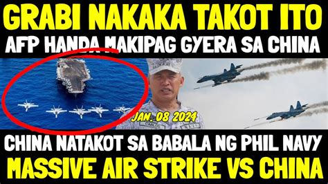 NAVY WAR COMMANDER PINAG BANTAAN ANG CHINA NG AIR STRIKE MATINDING