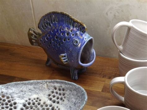 Рыба, керамика , home decor , статуэтка, ceramic Юсупова Ольга ...