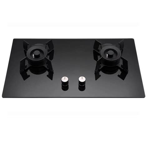 Buy Hob A Gas Stove 2 Plate Burner Cooker Two Burner Tempered Glass Built In Gas Stove From