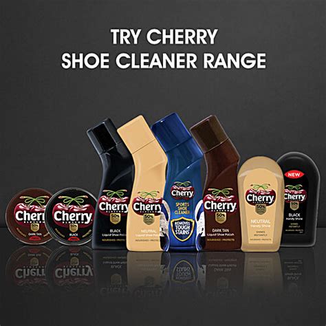 Buy Cherry Blossom Liquid Shoe Polish Black 75 Ml Bottle Online At Best