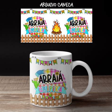 Kit Digital Para Sublima O Caneca Festa Junina Artes Elo