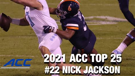 22 Virginia LB Nick Jackson 2021 ACC Top 25 Returning Players YouTube