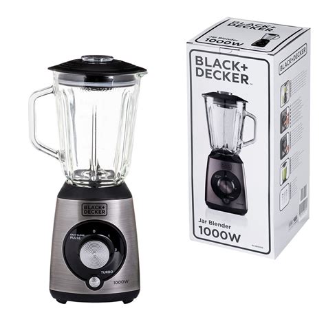 Black Decker Blender Kielichowy BXJB1000E 1000W Czarny Black