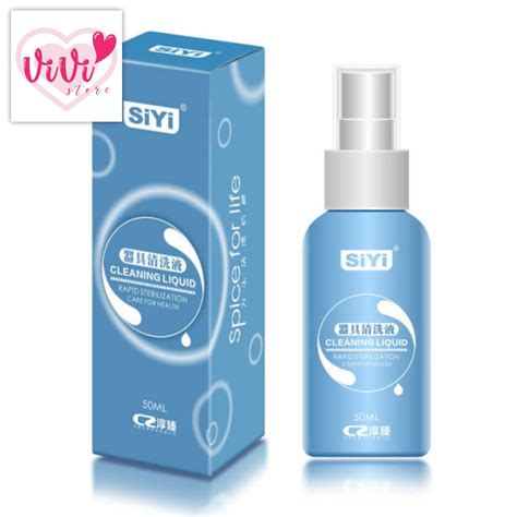 Siyi 50ml Antibacterial Sex Toy Disinfection Cleaner Liquid Sterilizer