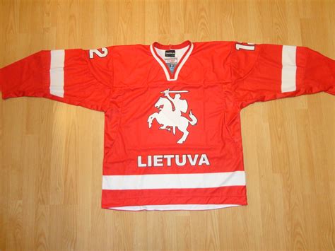 Lithuania - GARY's INTERNATIONAL HOCKEY JERSEYS