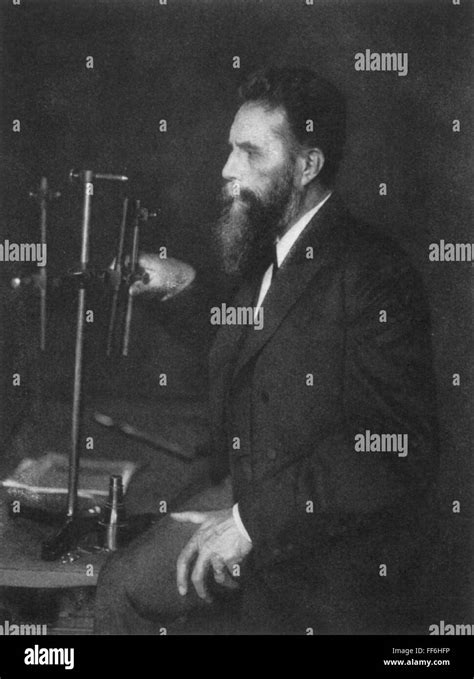 WILHELM CONRAD ROENTGEN N 1845 1923 German Physicist Stock Photo Alamy