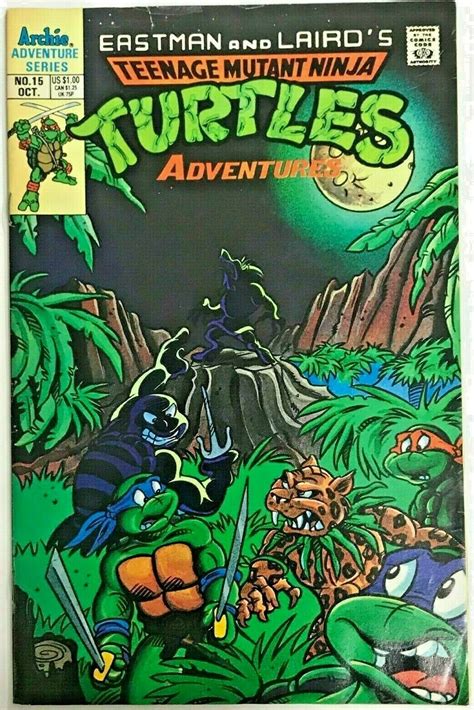 Teenage Mutant Ninja Turtles Adventures 15 FN VF 1990 Archie Comics