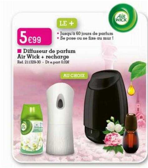 Promo Diffuseur De Parfum Air Wick Recharge Chez Kandy Icatalogue Fr