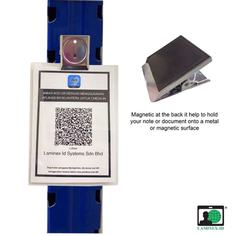 MAGNETIC DOCUMENT HOLDER - Gift Souvenir Malaysia