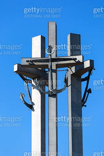 Monument To The Fallen Shipyard Workers Gdansk Poland