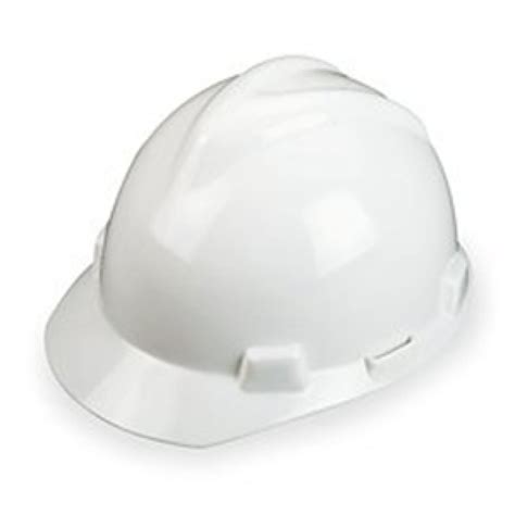 Wylaco Supply Msa White V Gard Non Vented With Slots Hard Hat