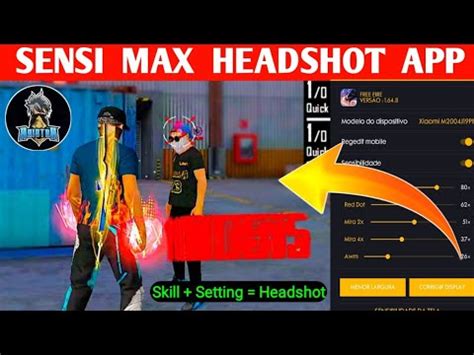 AUTO HEADSHOT APP FOR FREE FIRE BEST FF HEADSHOT APPLICATION