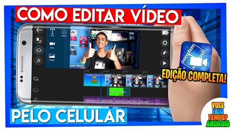 Como Editar V Deo Pelo Celular Powerdirector Youtube