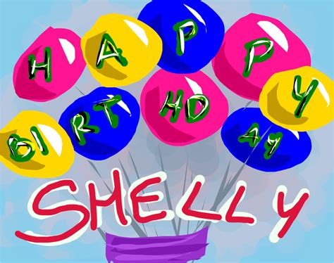 Happy Birthday Shelly » drawings » SketchPort