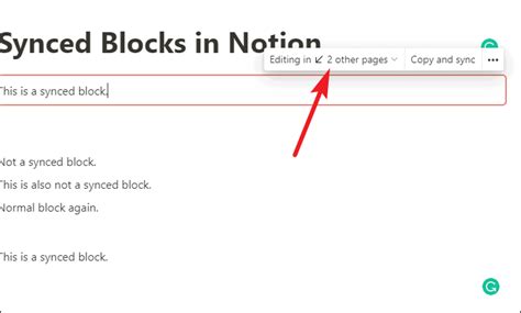 How To Create And Use A Synced Block In Notion