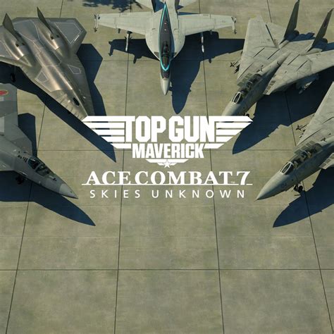 Ace Combat Skies Unknown Top Gun Maverick Aircraft Set