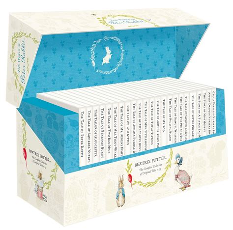 The World Of Peter Rabbit Boxed Set 23 Original Books Beatrix