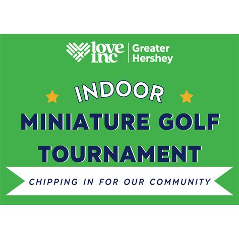 Miniature Golf Tournament Registration Love Inc Of Greater Hershey