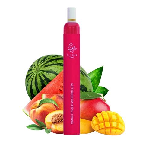 Mango Peach Watermelon Mg T Disposable Puff Vape Pen Usa E